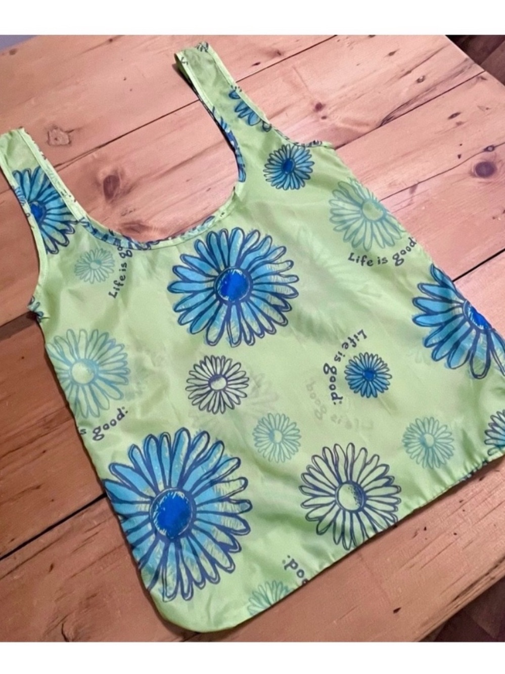 Life Is Good Reusable Shopping Bag